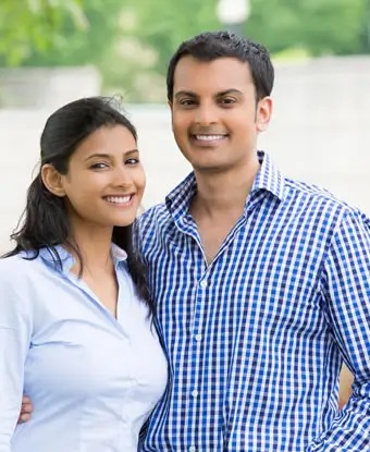 Happy couple